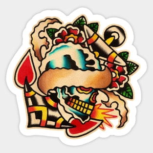 Skull Sticker